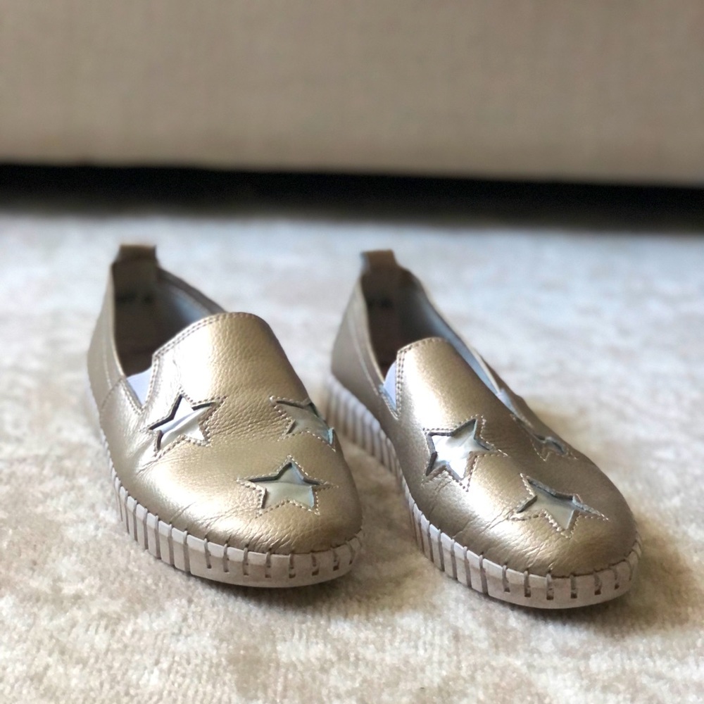 Bernie Mev Leather Slip-on Shoes - size 41